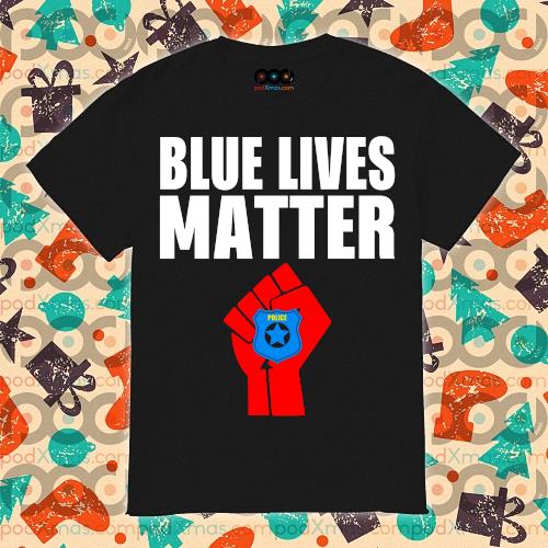 Police Blue Lives Matter Tshirt