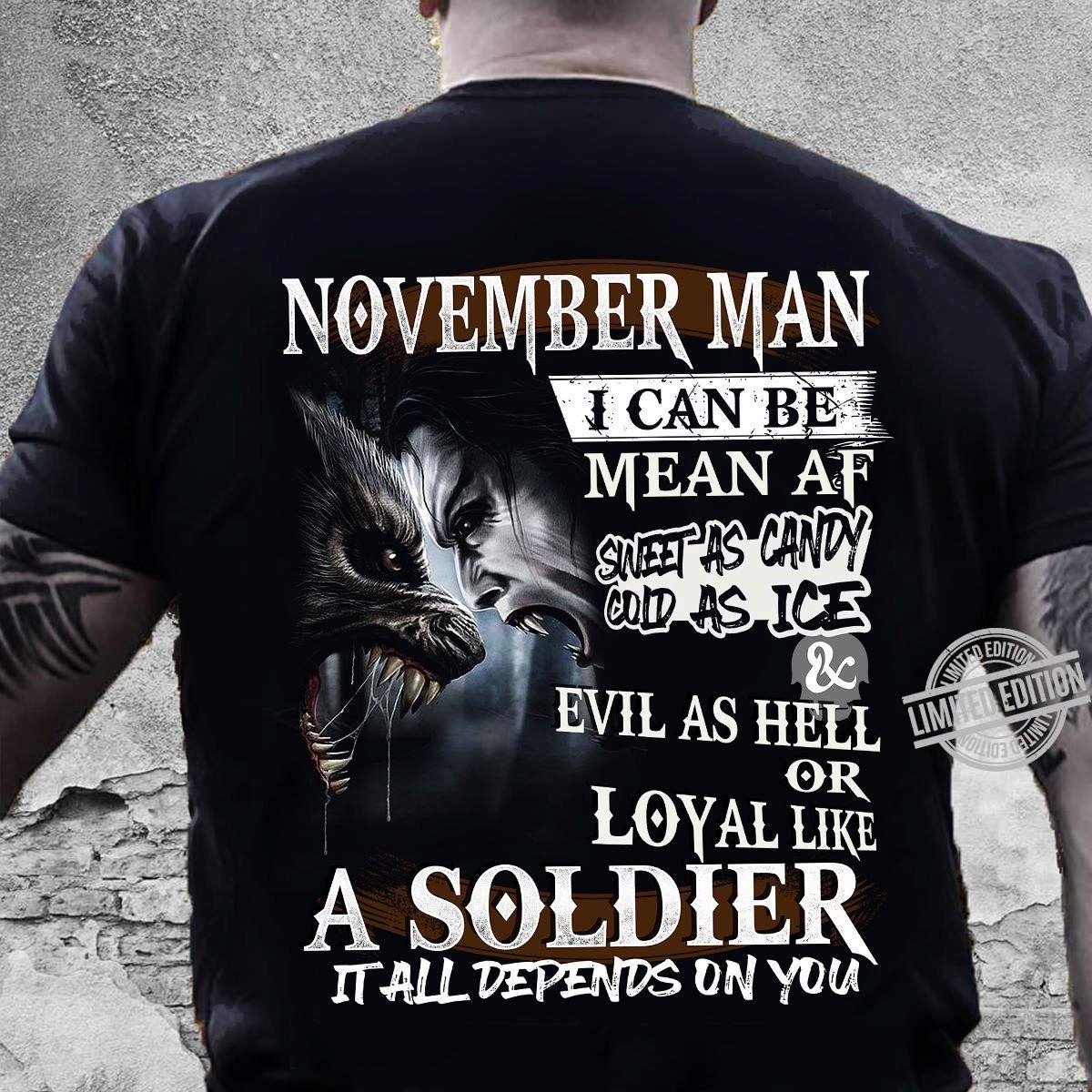 November Man Tshirt 2020