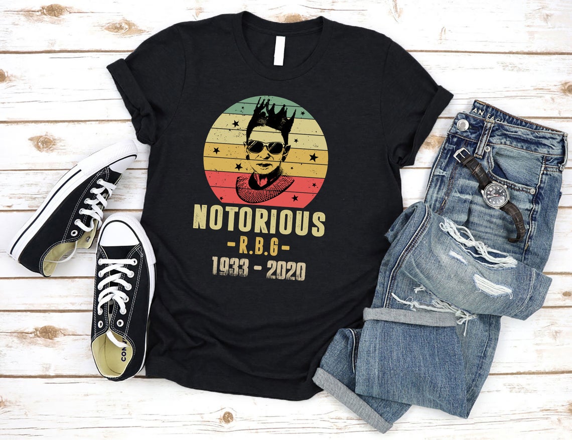 1933-2020 Notorious Rbg Rip Ruth Bader Ginsburg Shirt