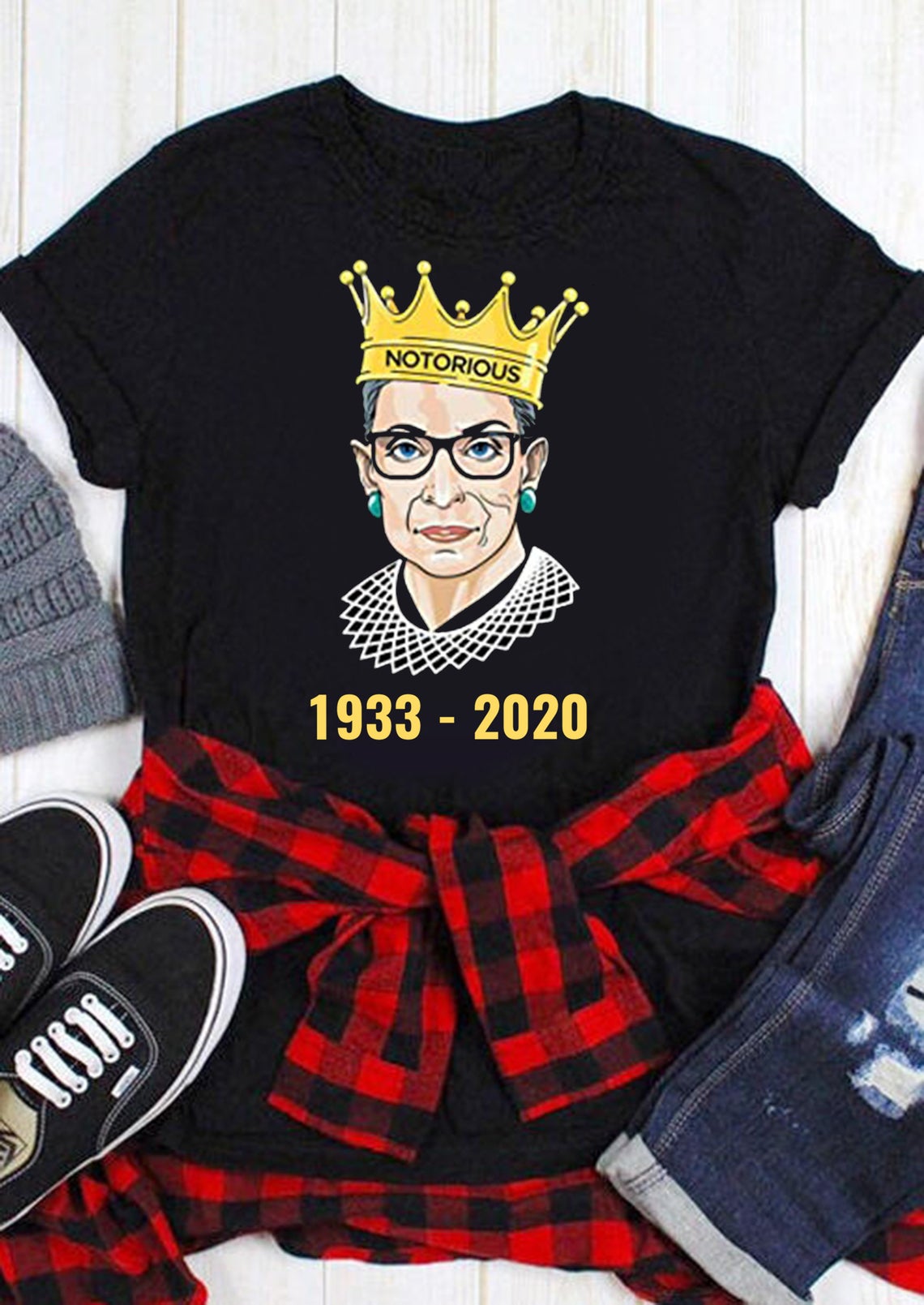 Rbg Rip Ruth Bader Ginsburg 1933-2020 Shirt