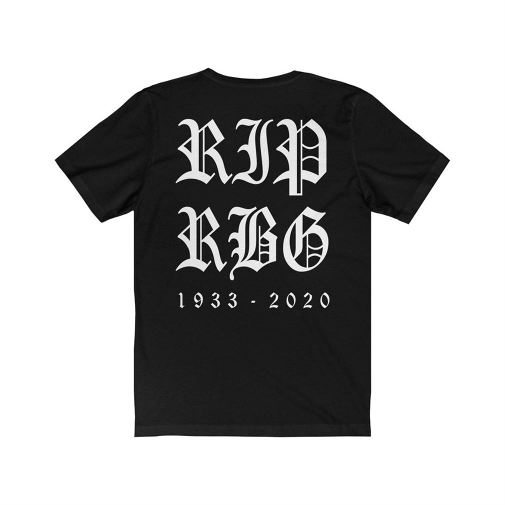 Rip Rgb Ruth Bader Ginsburg Memorial T Shirt