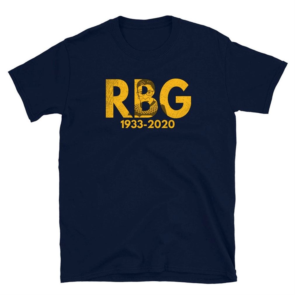Ruth Bader Ginsburg T Shirt Rip Ruth Bader Ginsburn 1933-2020