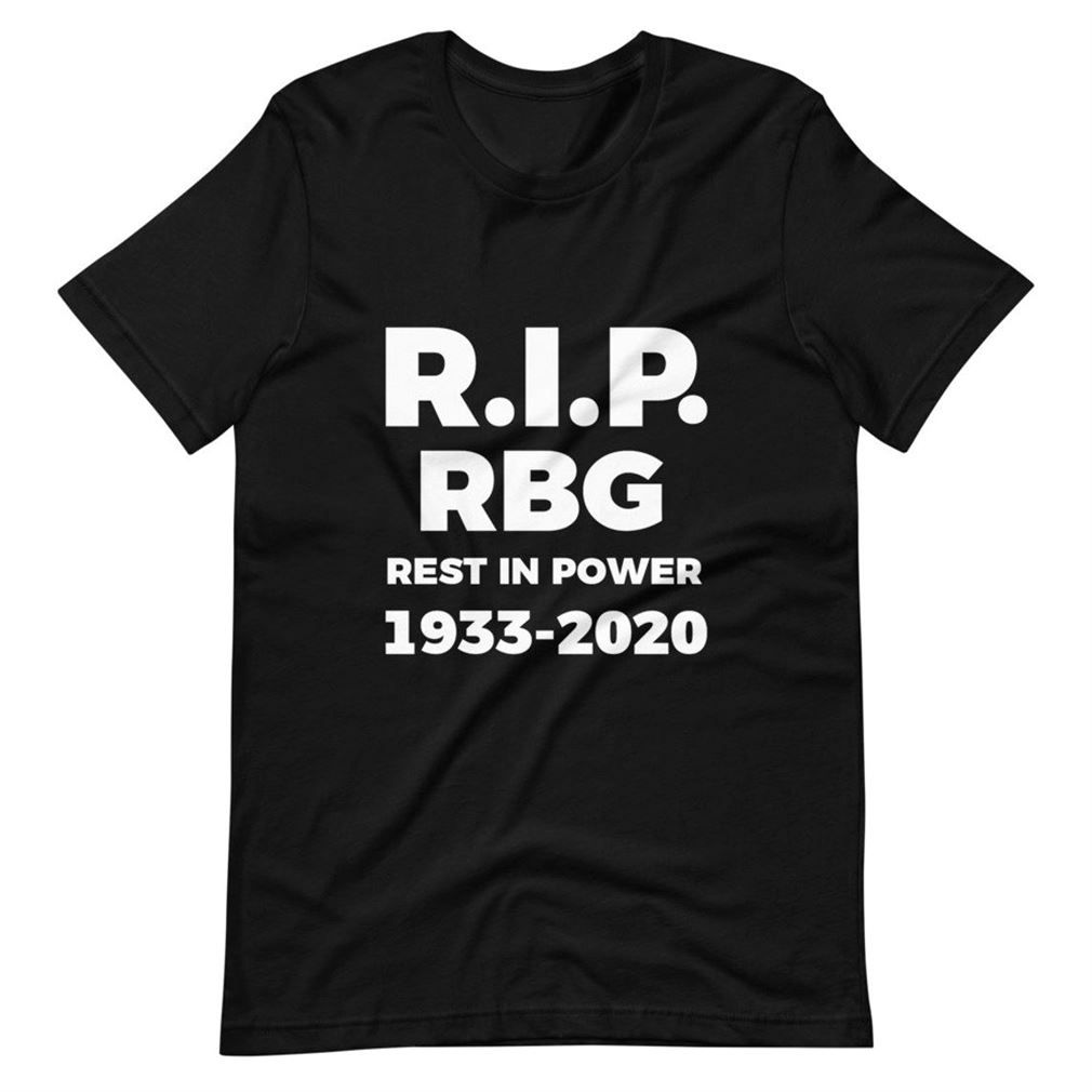 Womens Rip Rbg Shirt - Rest In Power Shirt - Remember - Notorious Rbg - Rest In Peace Ruth Bader