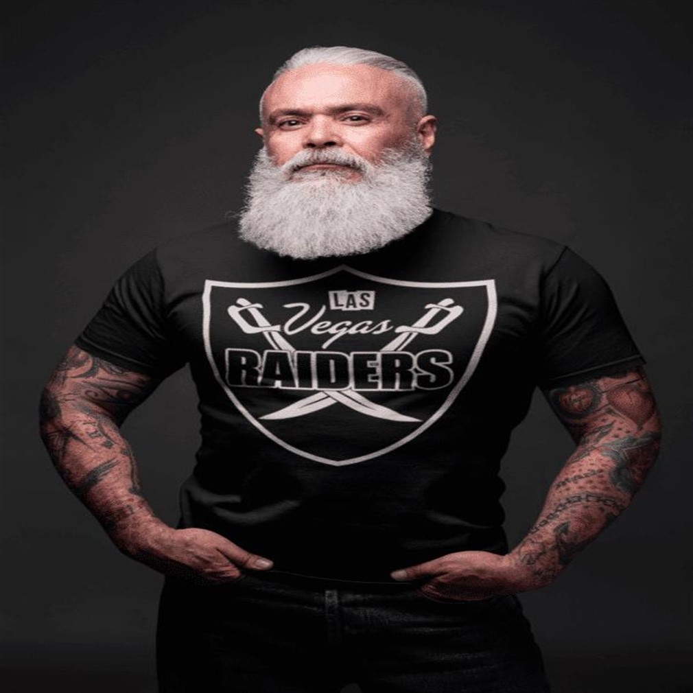 Las Vegas Raiders Shield Black T-shirt Plus Size Up To 5xl