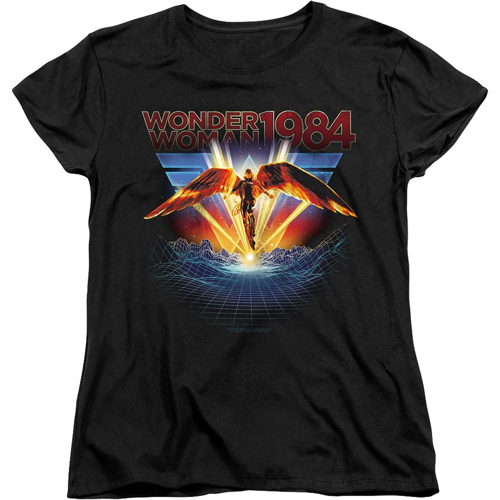 Womens Welcome To 1984 Wonder Woman Shirt