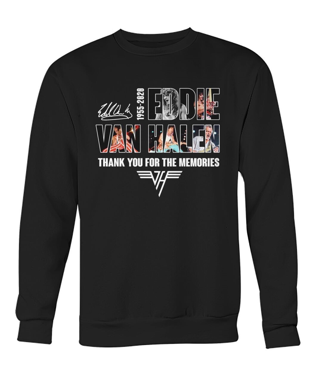 Eddie Van Halen 1955 2020 Thank You Shirt