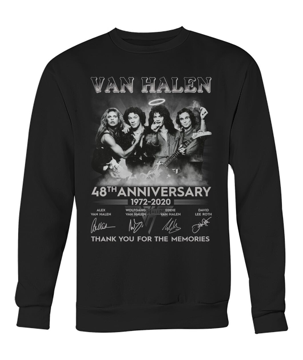 Eddie Van Halen Shirt 48th Anniversary