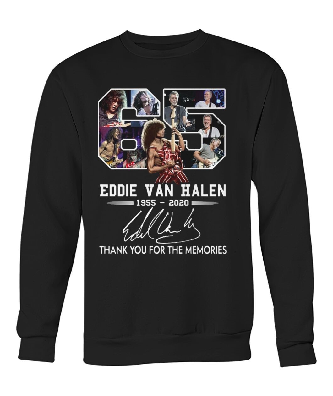 Eddie Van Halen Shirt 65 Year Old Shirt