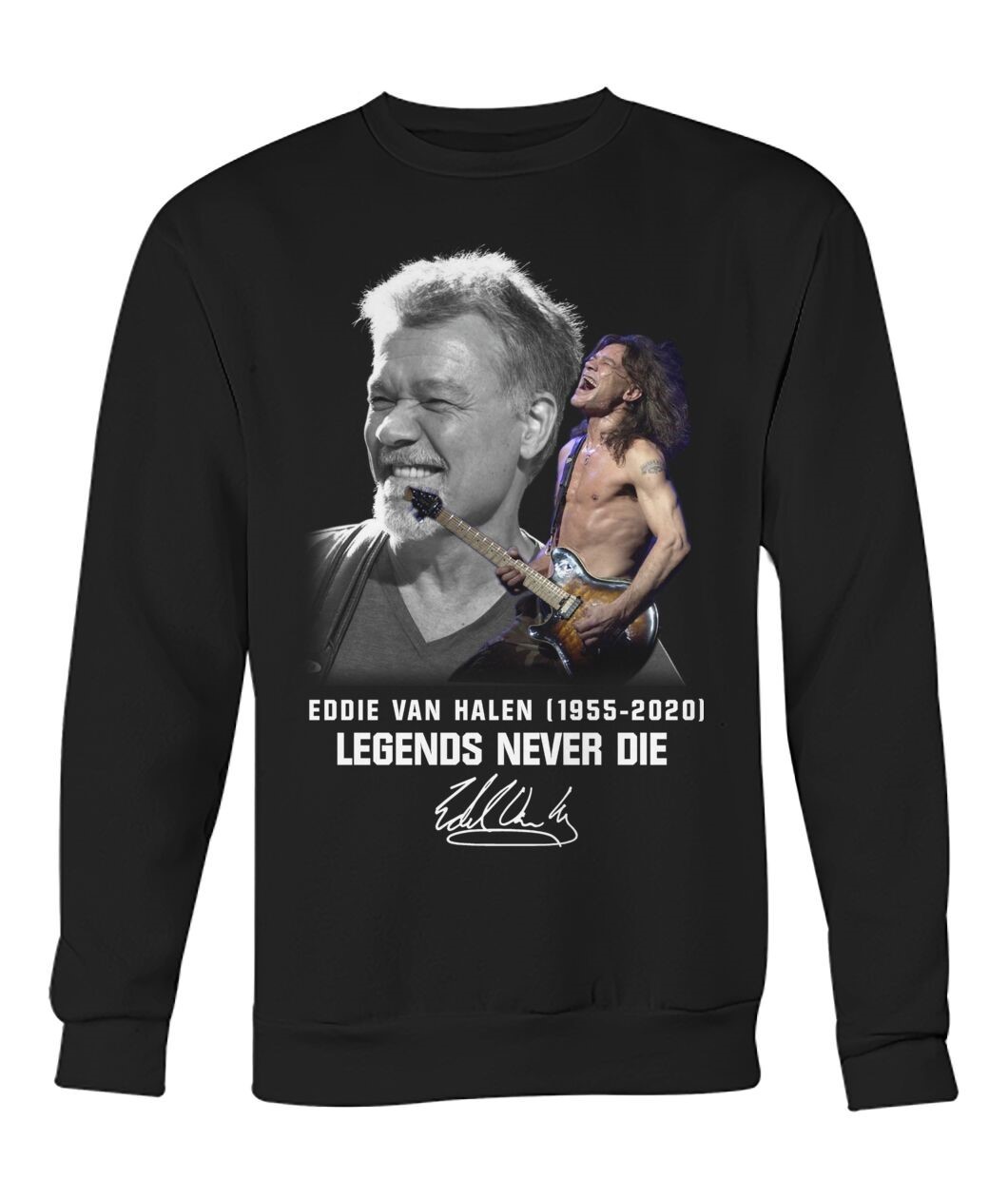 Eddie Van Halen Shirt Legends Never Die