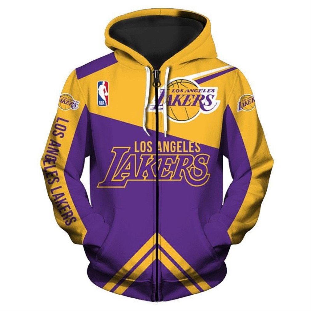 Los Angeles Lakers Hoodie 3d