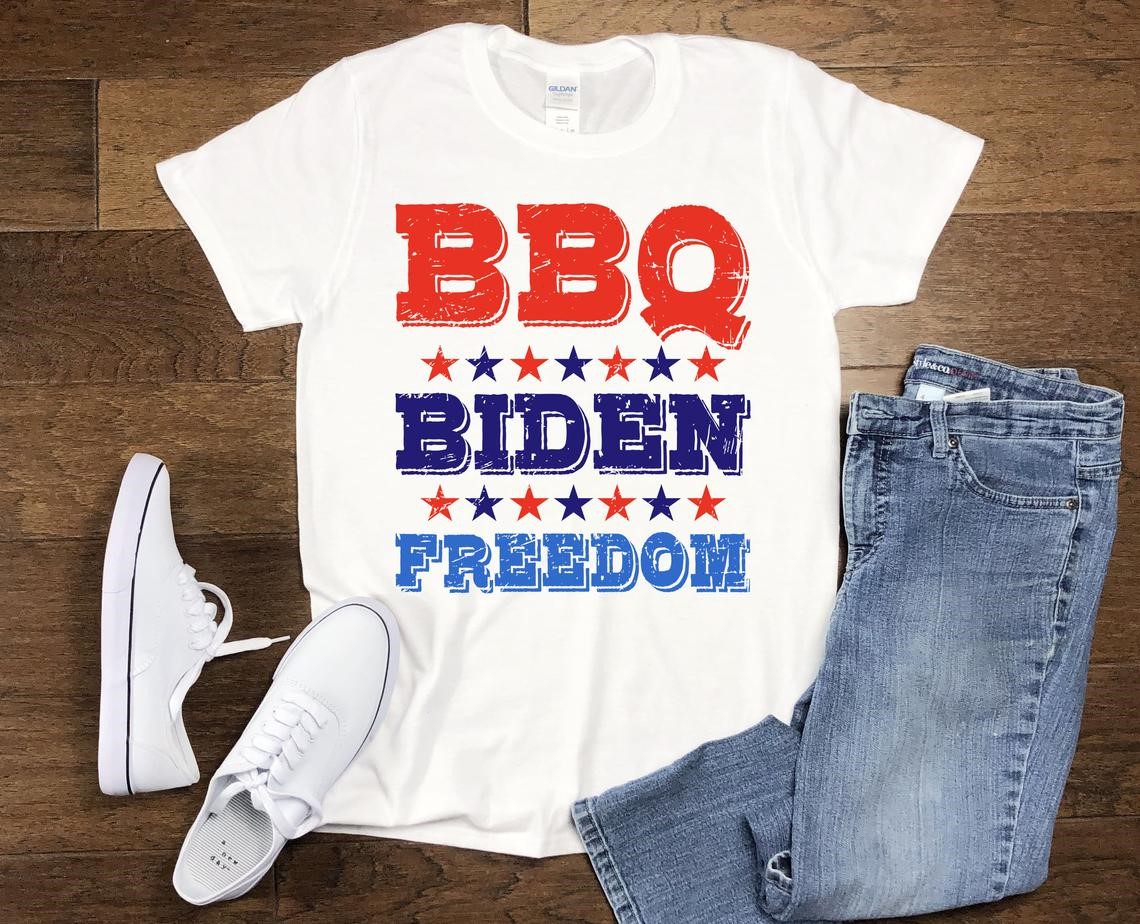 Bbq Biden Freedom America Usa Short-sleeve Unisex T-shirt