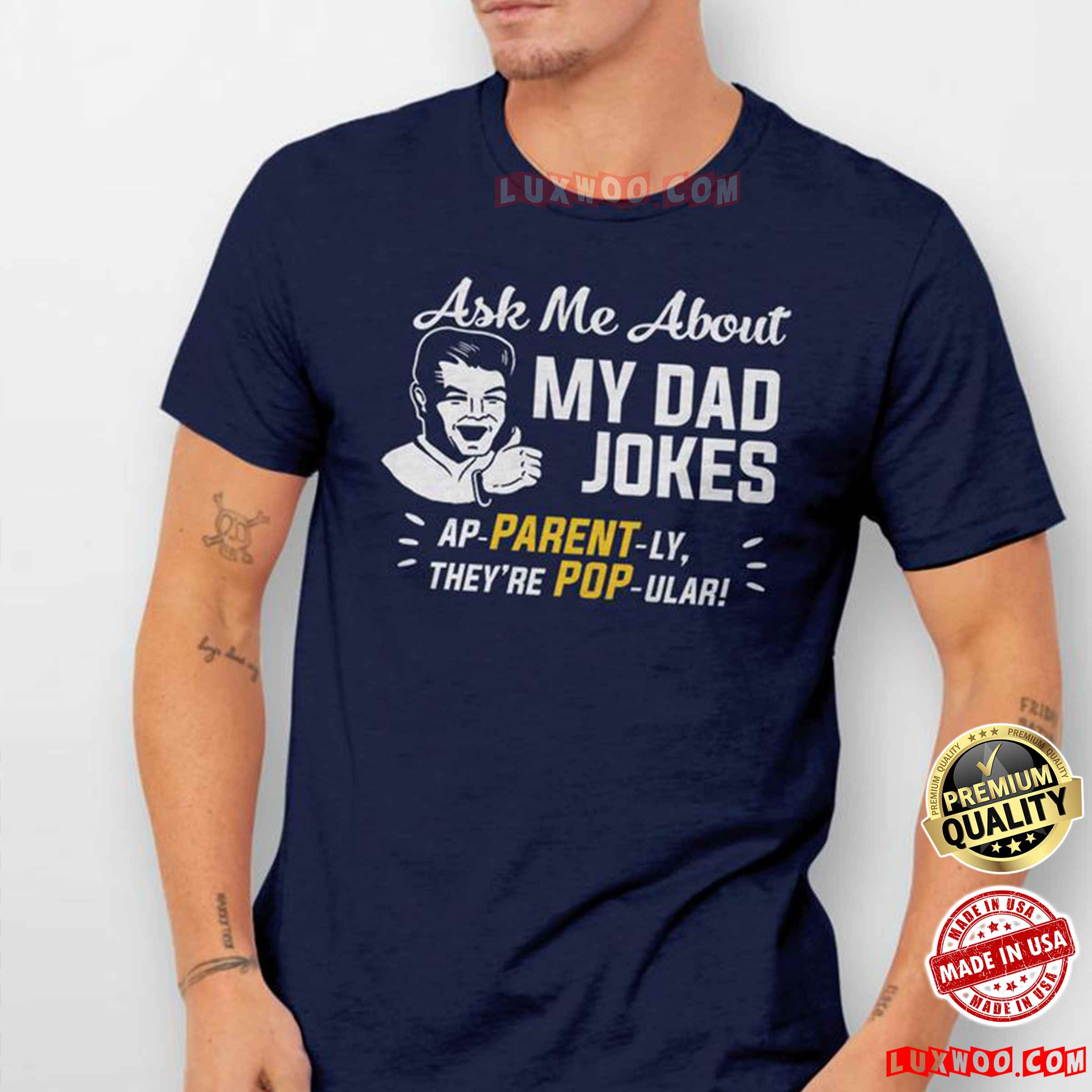 Dad Joke Tshirt Funny Dad Tee Shirt Dad Joke Tshirt Dad T For