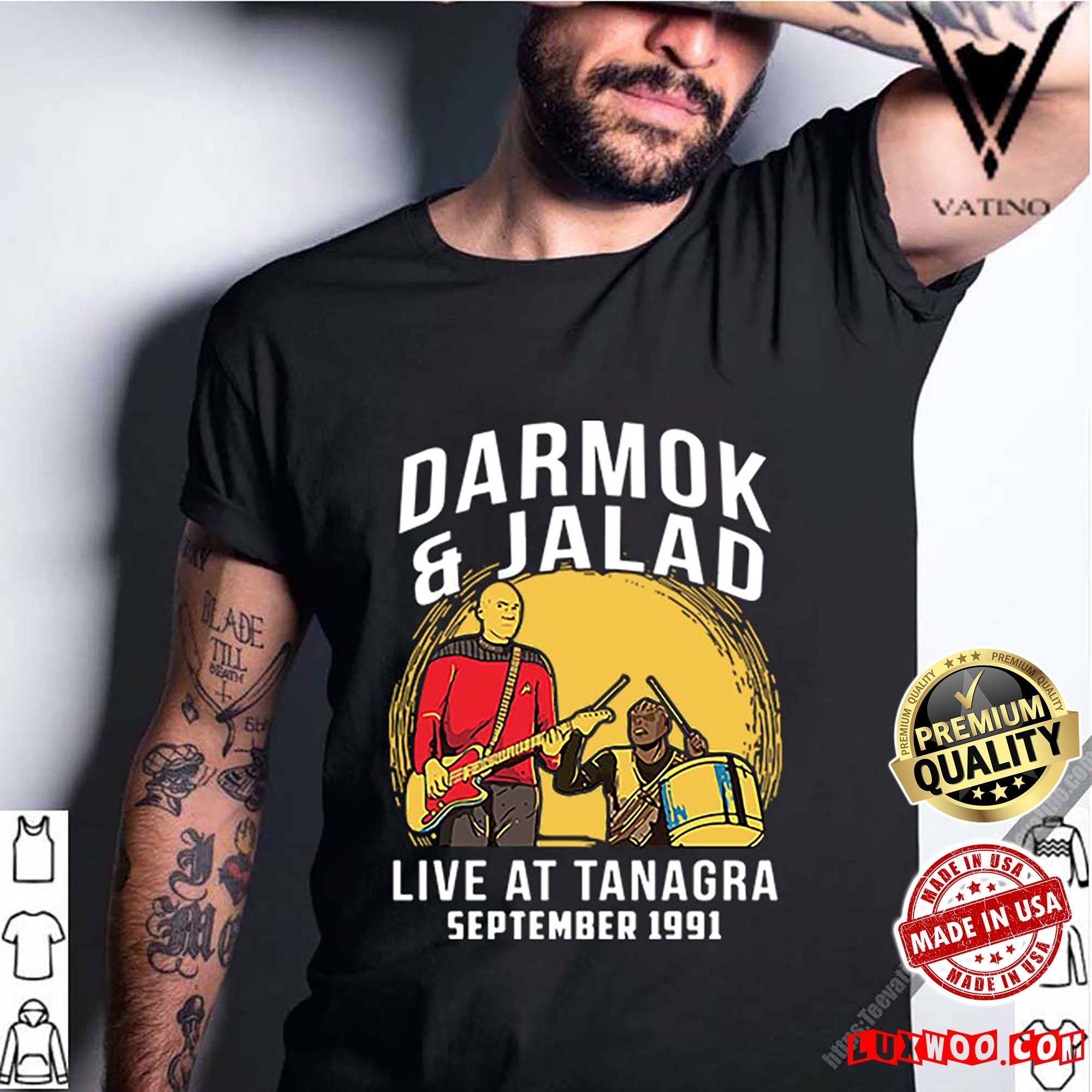 Darmok And Jalad Live At Tanagra September 1991 Shirt