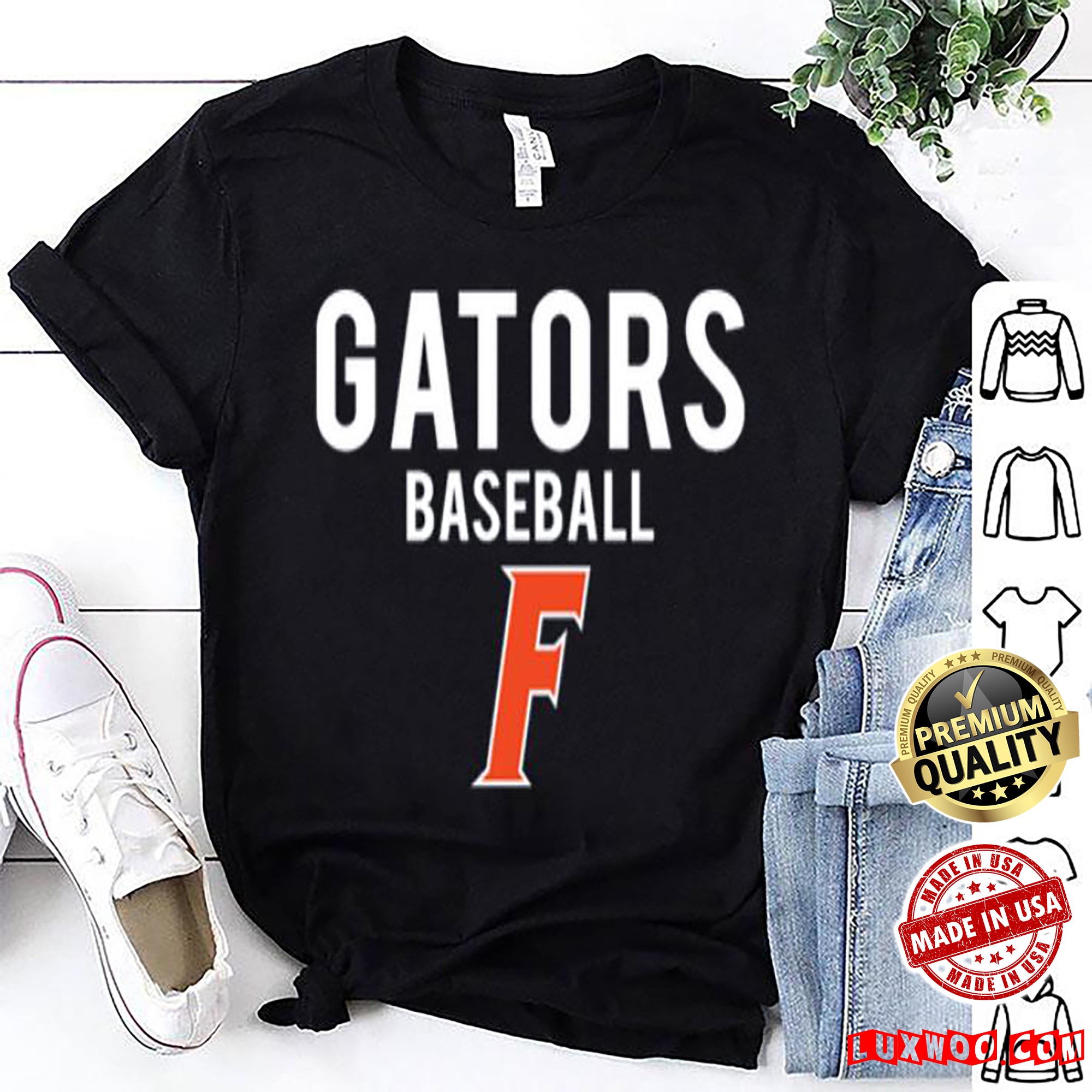 Florida-gator-baseball-shirt