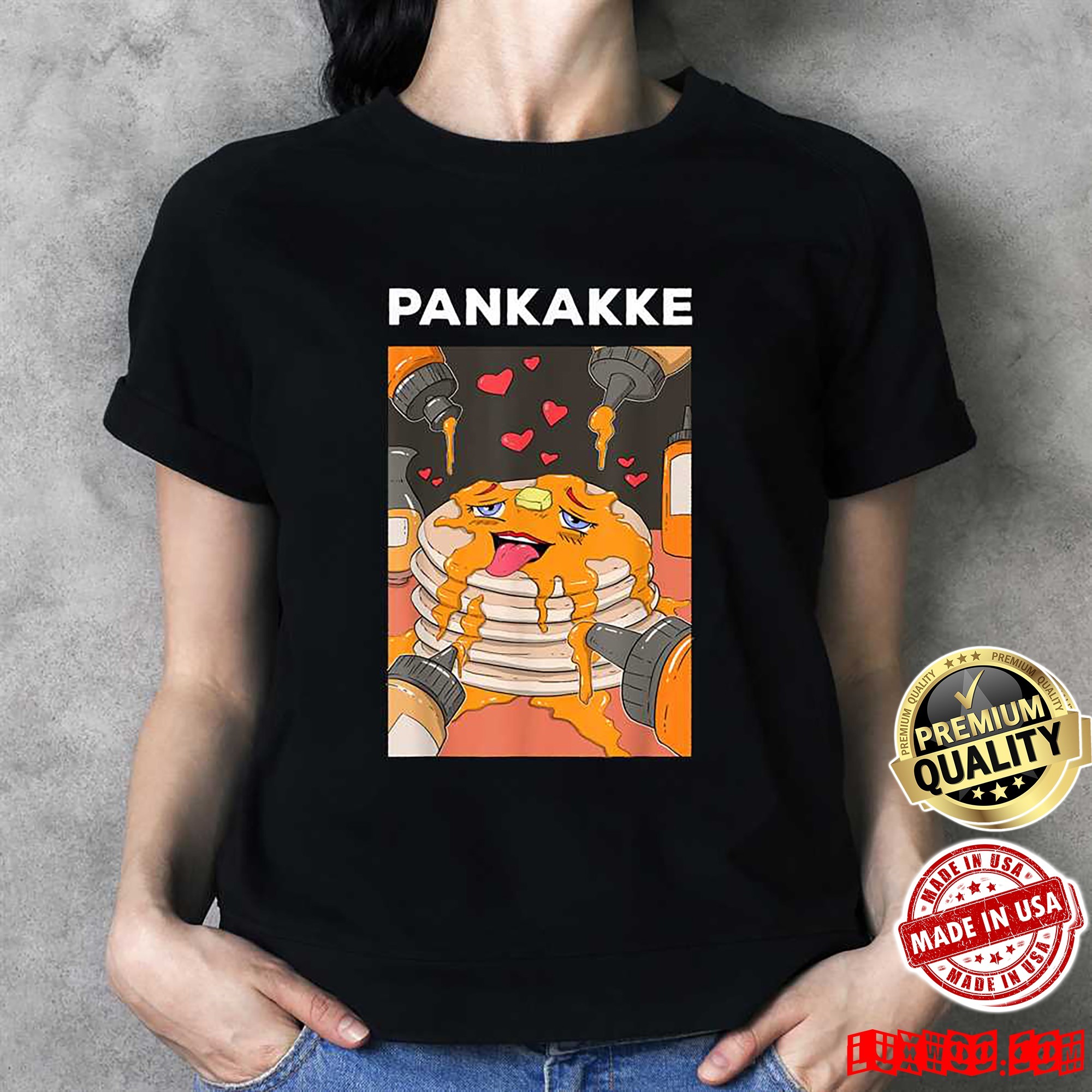 Pankakke T Shirt Ecchi Etchi Hentai Lewd Great Gift Shirt