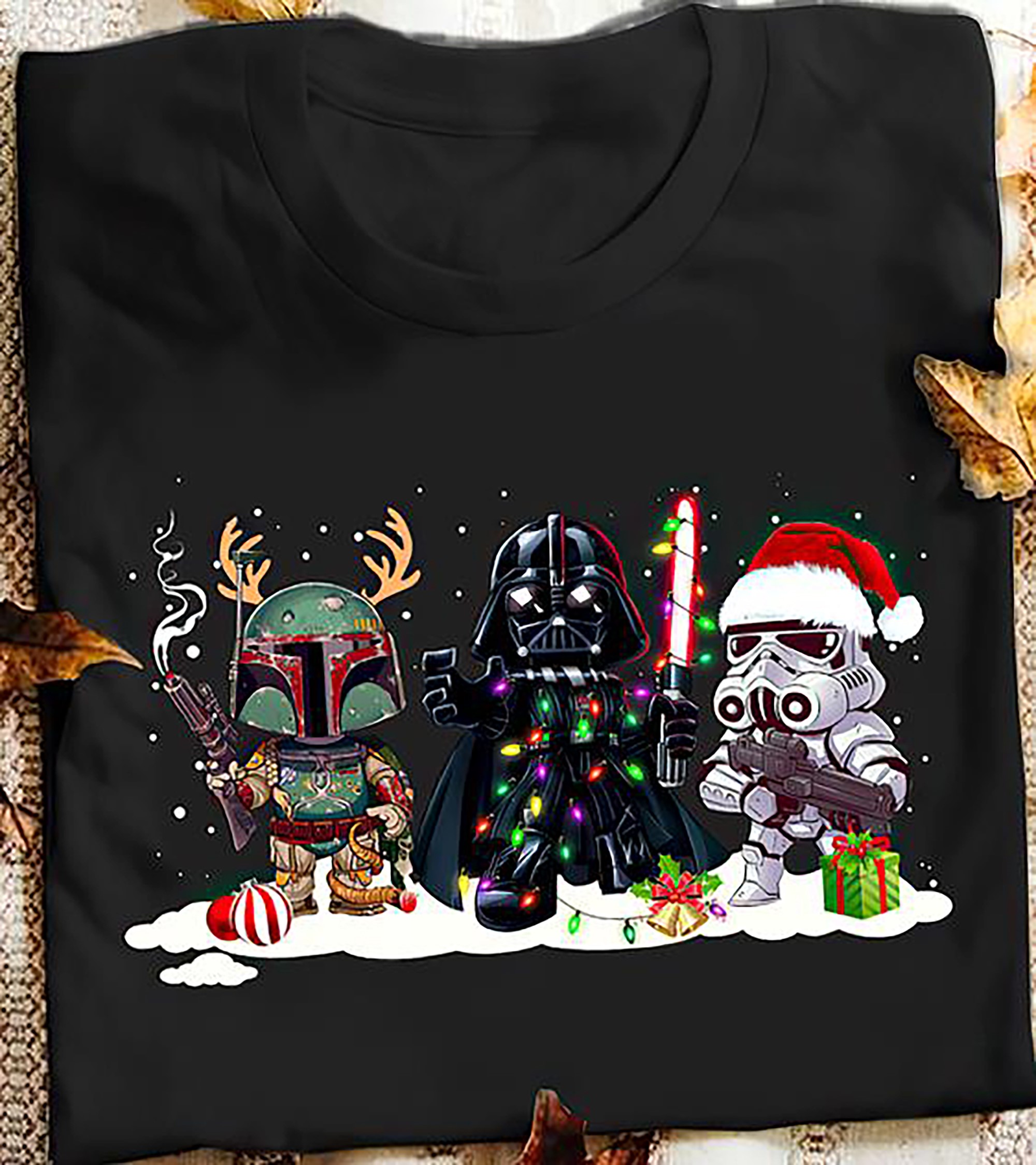 Star Wars Chibi Characters Christmas Shirt