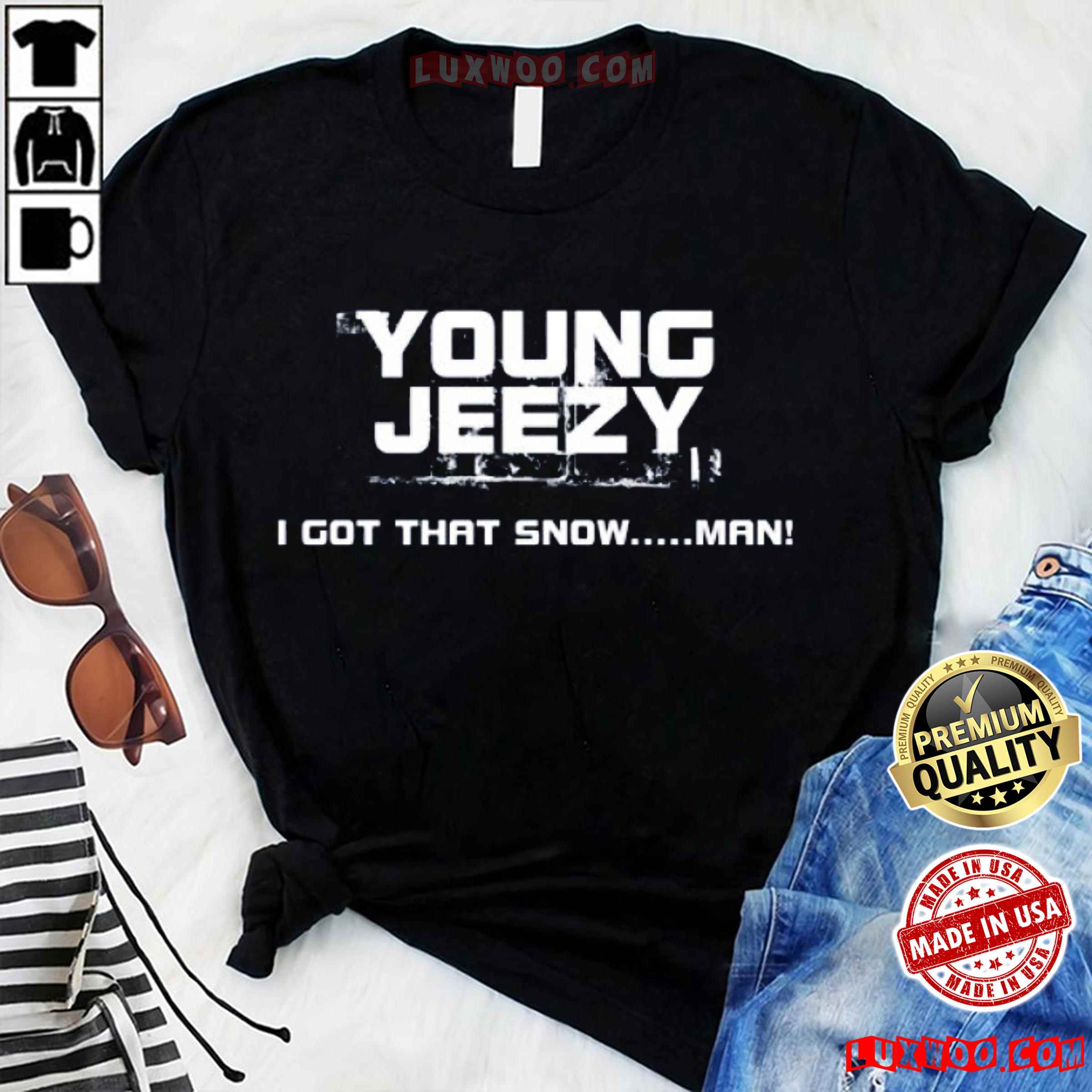 Young Jeezy I Got That Snow Man Tshirt