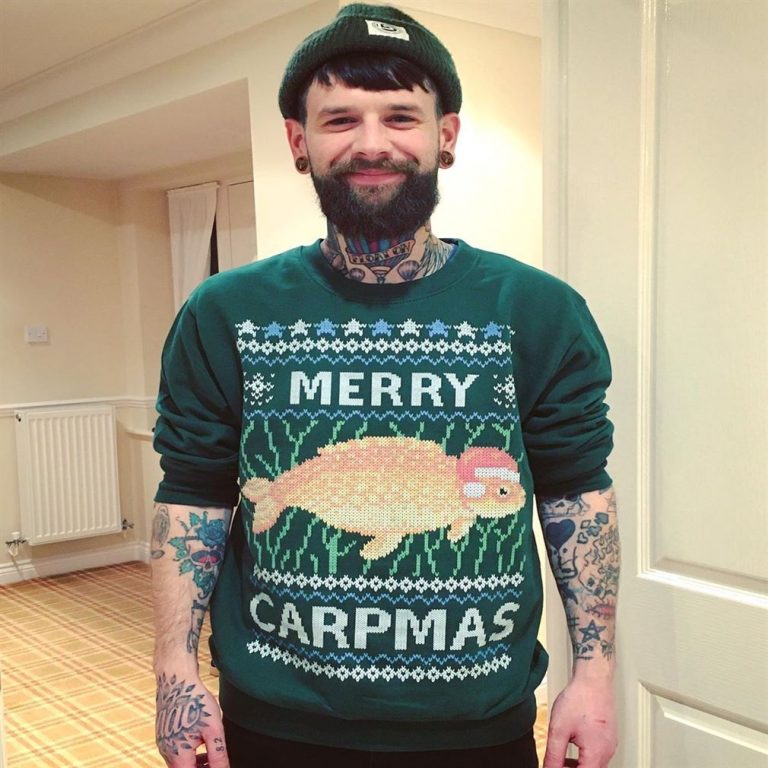 Merry Carpmas Carp Fish Christmas Ugly Sweater Full Size Up To 5xl photo review