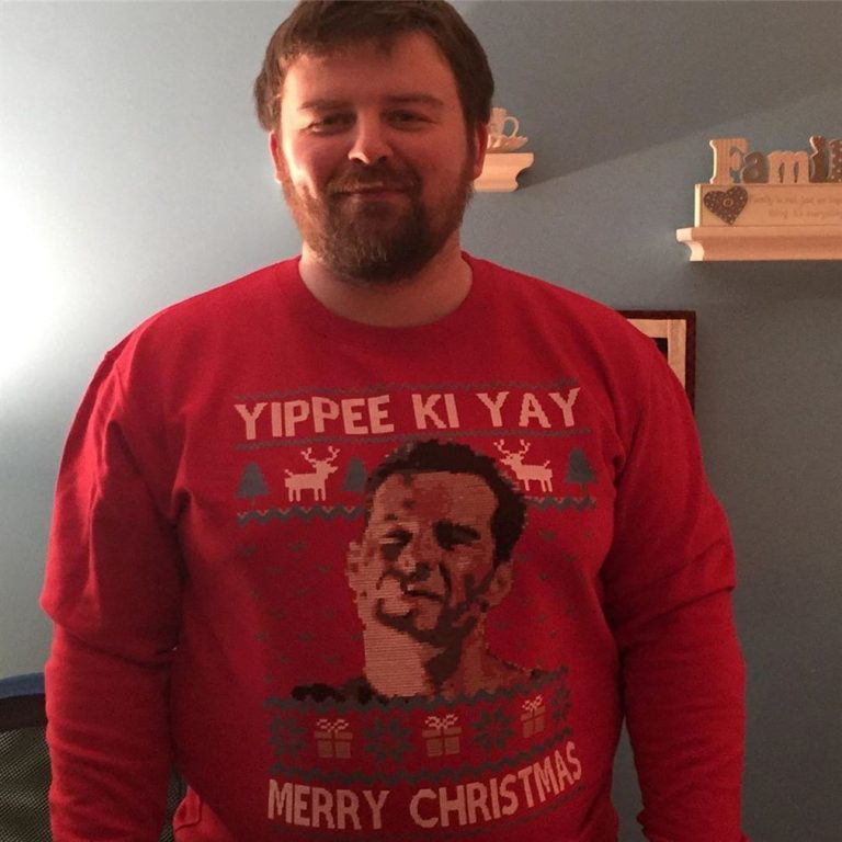 Yippee Ki-yay Merry Christmas Die Hard Ugly Sweaters Full Size Up To 5xl photo review