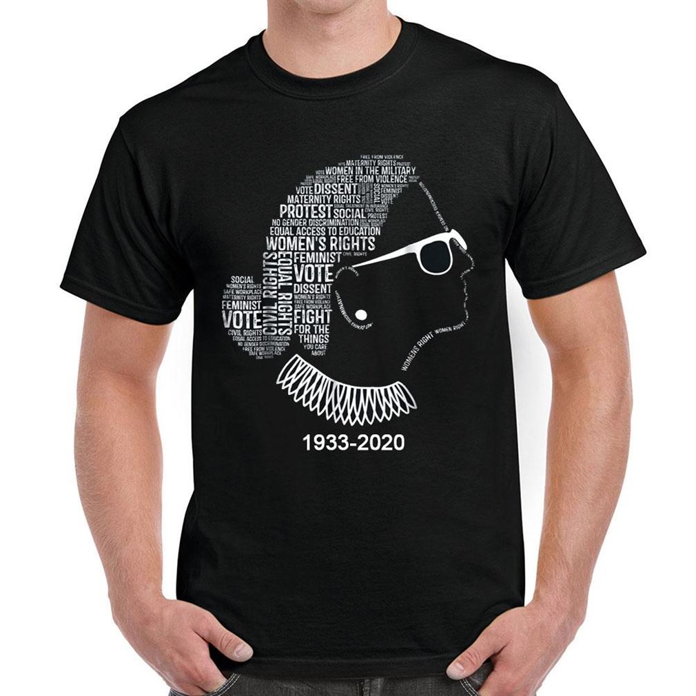 Notorious Rbg Shirt Ruth Bader Ginsburg Rip T-shirt Plus Size Up To 5xl