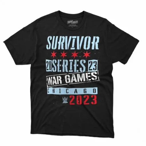 WWE Survivor Series 2023 Chicago T-Shirt