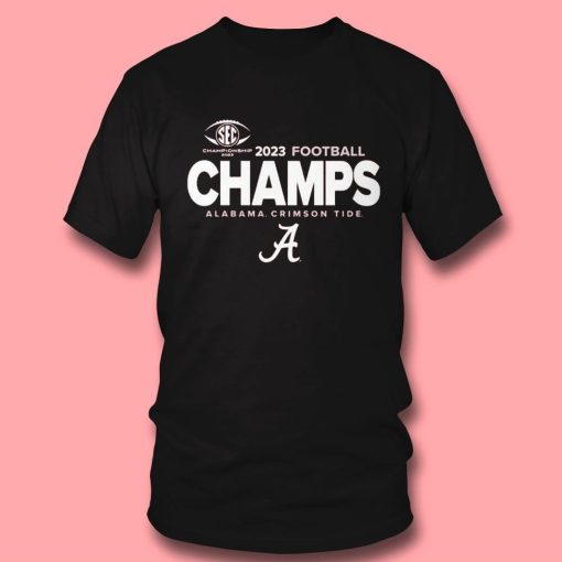 Alabama Crimson Tide 2023 Sec Champions T-Shirt