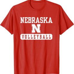 Nebraska Cornhuskers Volleyball Red Officially Licensed T-Shirt