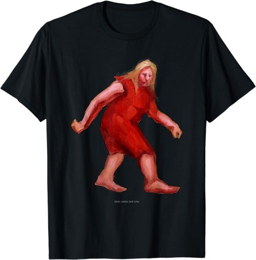 Troll Artist Dot Com Cro-Magnon No Text T-Shirt
