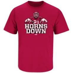 Horns Down Anti Texas T-Shirt