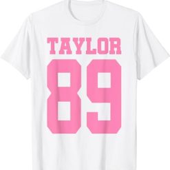 Pink Numbers Taylor 89 T-Shirt