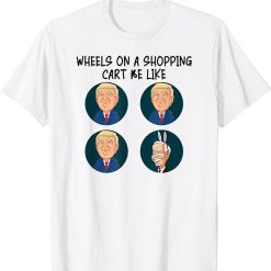 Eledvb Funny Trump 2024 Anti Biden Political Meme T-Shirt