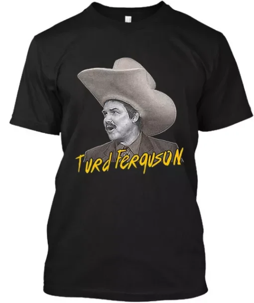 Turd Ferguson Celebrity Jeopardy Television Show T-Shirt