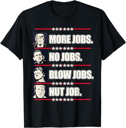 Presidents Vote Trump Anti Biden Obama Clinton T-Shirt