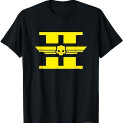 Sony PlayStation Hell Divers Game Yellow Icon Logo T-Shirt