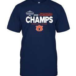Auburn Tigers 2024 SEC Men's Basketball Tournament Champions T-Shirts