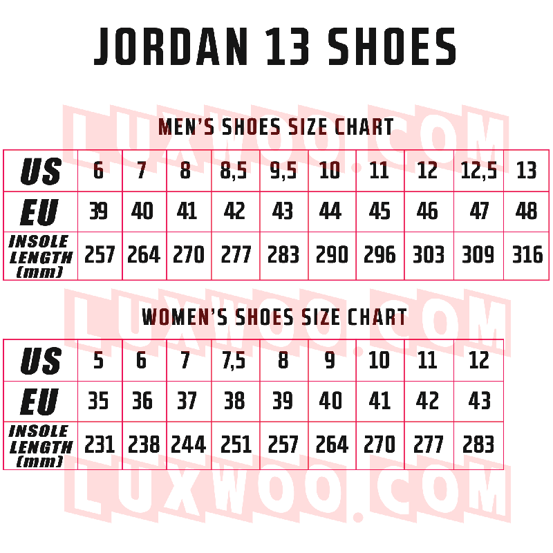 jordan size guide